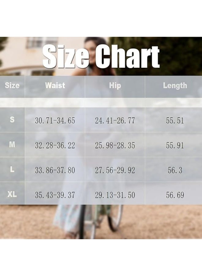 Legou Summer Slip Dresses for Women, Trendy Boho Floral Print Cover, Comfortable Sleeveless Summer Dresses with Crew Neck, Women's Sexy - Image 3